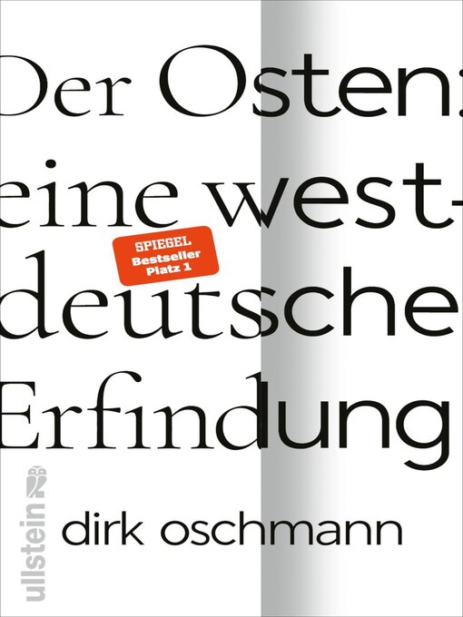 Title details for Der Osten by Dirk Oschmann - Available